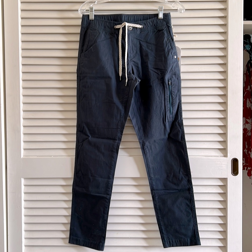 Vuori Womens Ripstop Pant XS NWT indigo color